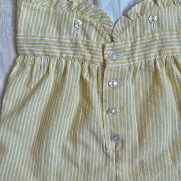 Vintage Fischel by Johnston‎ Romper Yellow Turtles size 4 - Picture 10 of 15